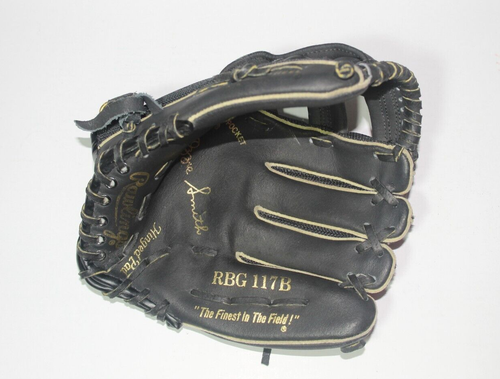Rawlings Ozzie Smith RBG117B Deep Well Pocket All Leather Palm Baseball Glove 11 - Picture 6 of 8