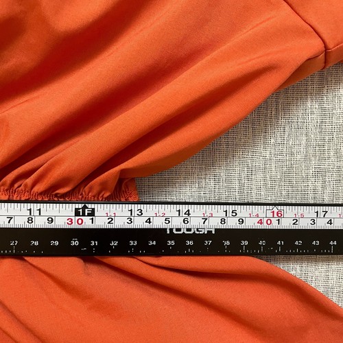 Aveena Creations Salsa Rüschen Top Damen L ausgestellte Ärmel Latein Ballsaal Tanz - Bild 9 von 11