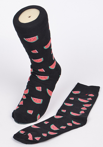 Calcetines tipo sandía unisex talla única - Imagen 4 de 4