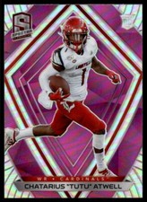 2021 Panini Spectra Silver Chatarius Tutu Atwell Rookie G73 Louisville Cardinals