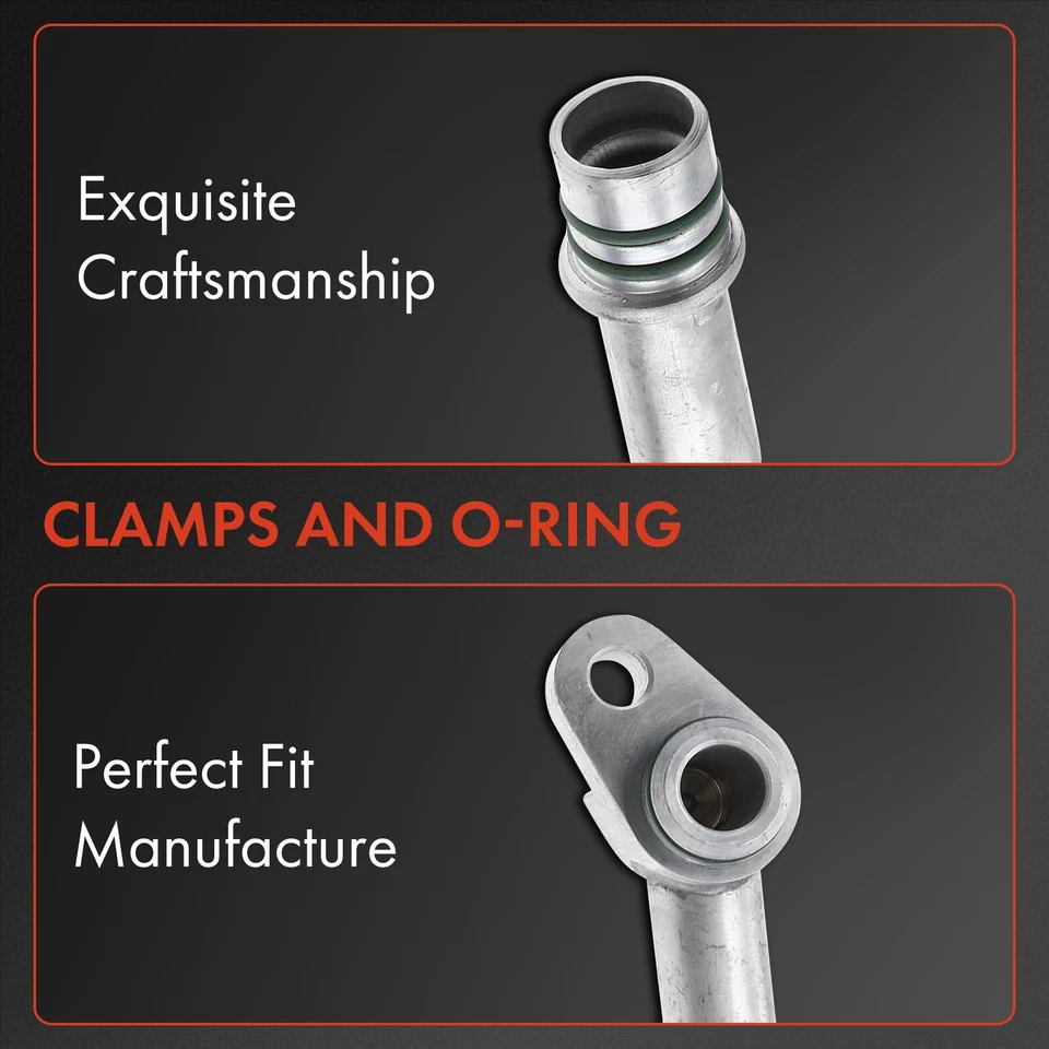 Conjunto de manguera de aire acondicionado de succión y descarga para Cadillac CTS 2004-2007 V6 2,8 L 3,6 L Foto 3 de 4