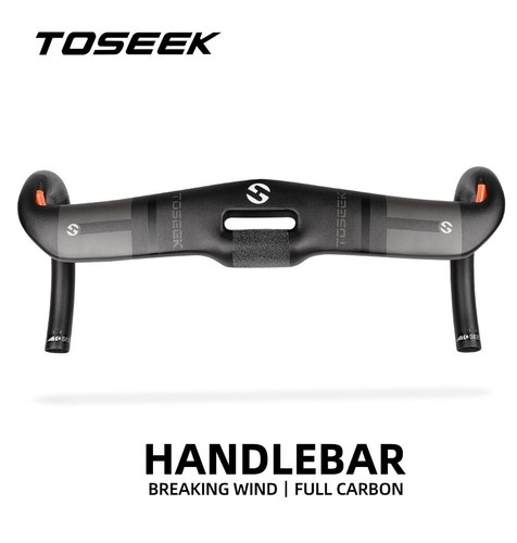 Full Carbon Fiber Bicycle Handlebar Road Bike Handlebar Inner Cable400/420/440mm - Picture 10 of 21