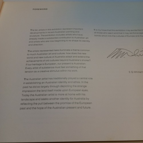 Ten Australians Europe Art Exhibition Catalogue 1974/75 (1) - Picture 5 of 8