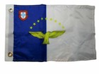12x18 Azores Country 100% Polyester Motorcycle Boat Car Flag Grommets 100D
