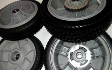 Toro Wheel  Tire Set 125-2509 125-2510 fits 30" TimeMaster Lawnmower 4 Wheels 