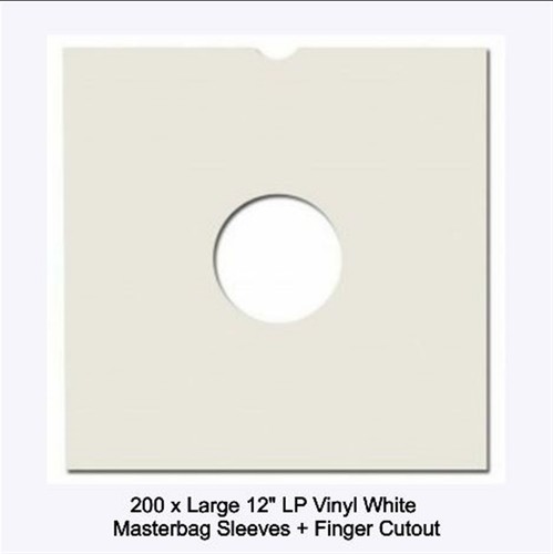 LOT DÉCOUPE DOIGT DISQUE VINYLE BLANC 12" LP GRANDE CARTE MASTERBAG SLEEVE PORTEFEUILLES DOIGTS - Photo 32/60