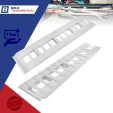 72" X 14" Aluminum Hook Ramps 6500Lbs Car Trailer Truck 1 Pair Ramps Hook end