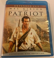The Patriot - Extended Cut (Blu-ray, 2000) Like New - Gibson Ledger