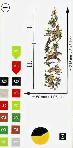 PATTERN COMBO #51 Pfaff Creative Fant. Embroidery Card - 7560 7570 2140 2170 - Picture 4 of 12
