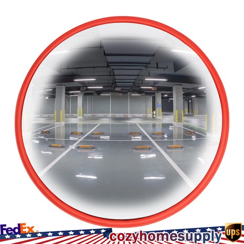 24" Convex Traffic Mirror Garage Parking Blind Spot Safety Corner Road Driveway - Picture 13 of 20
