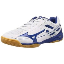 MIZUNO Table Tennis Shoes WAVE KAISERBURG 6 WIDE 81GA2020 White US5 23cm