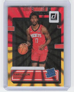 2022-23 Donruss #217 Tari Eason RC Red Gold Laser