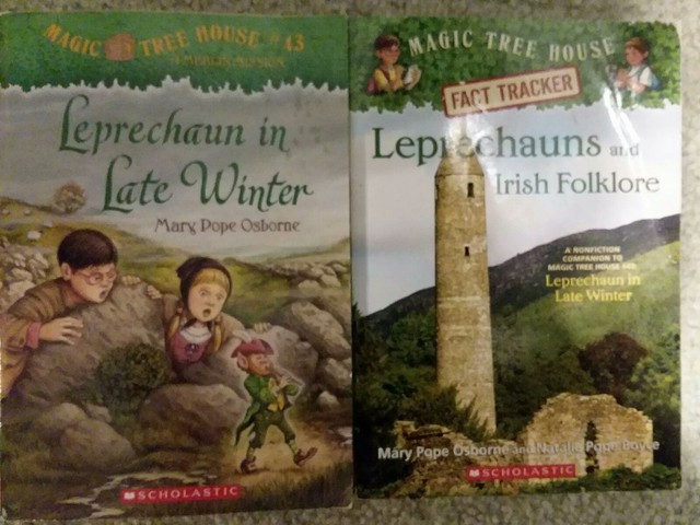 Leprechaun in Late Winter Magic Tree House 43 Leprechauns &amp; Irish