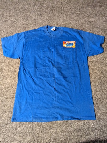 Vintage Y2K NASCAR Racing Phoenix 2001, Size Large Blue - Picture 3 of 9