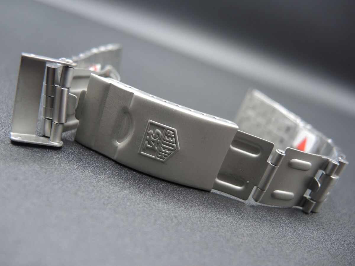 NEW 18MM STAINLESS SOLID LINKS BRACELET TAG HUER F1 WA1210
