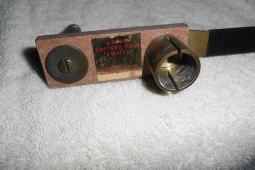 VTG Marquette #35-600 Battery Post Disconnect Knife Blade Switch USA - Picture 5 of 5