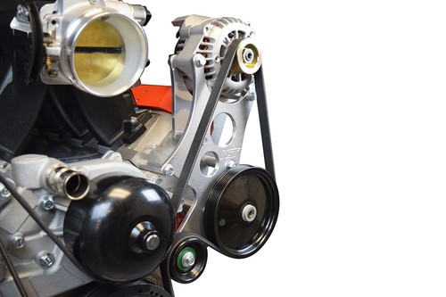 LS Corvette - High Mount Alternator / Power Steering Pump Bracket Kit LS1 - Picture 6 of 9