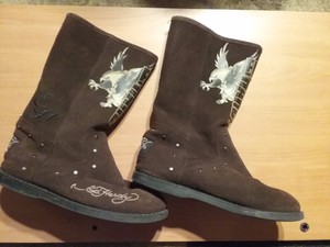 don ed hardy boots