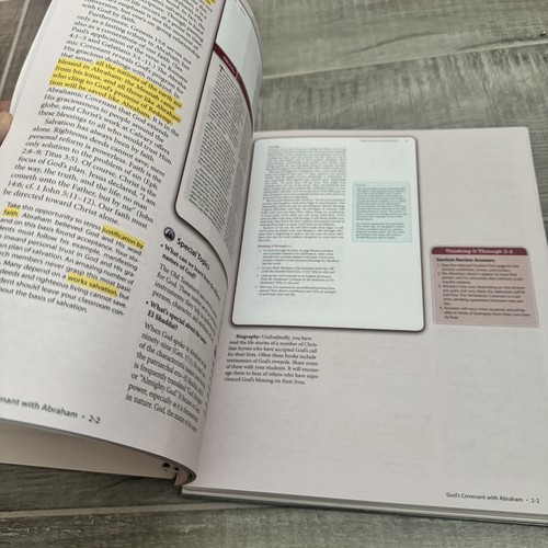 BIBLE TRUTHS B THE STORY OF THE OLD TESTAMENT Bob Jones University W/ CD 4th ED - Picture 15 of 17