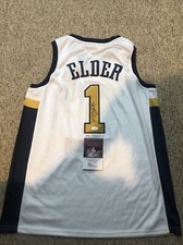 GEORGIA TECH YELLOW JACKETS- BJ ELDER SIGNED AUTOGRAPH JERSEY JSA COA BASKETBALL GEORGIA TECH YELLOW JACKETS- BJ ELDER SIGNED AUTOGRAPH JERSEY JSA COA BASKETBALL