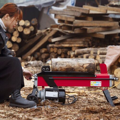 Electric Hydraulic Wood Splitter Firewood Machine Household Wood Splitting - Picture 4 of 8