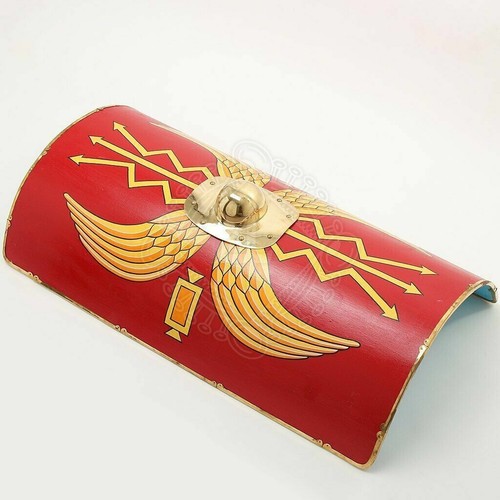 Halloween Medieval Roman Scutum Shield Fully Functional Legionary Battle Ready - Picture 2 of 3
