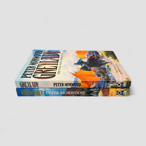 Peter Morwood Greylady Widowmaker Clan Wars 1993 Fantasy Paperback Lot of 2 - Picture 11 of 14