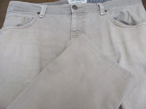 Mavi Herren 37x27 Beige "Zach" Straight 5 Pocket Design Jeans Low Rise - Bild 6 von 6