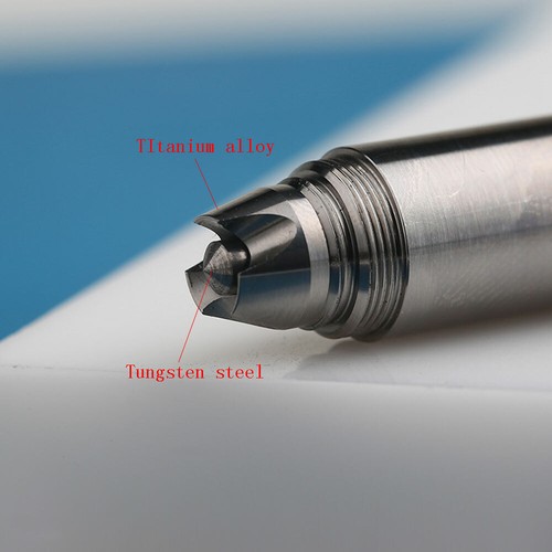 TITANER TC4 Titanium Alloy Tactical Business Fountain BOCK Triple 076 Nib Pen - 第 7/15 張圖片
