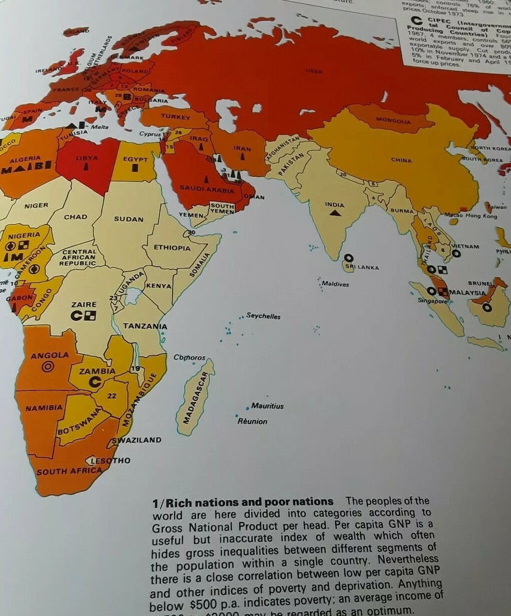 The Times ATLAS of WORLD 地図 Times Atlas of the World by London (1978, Hardcover) for
