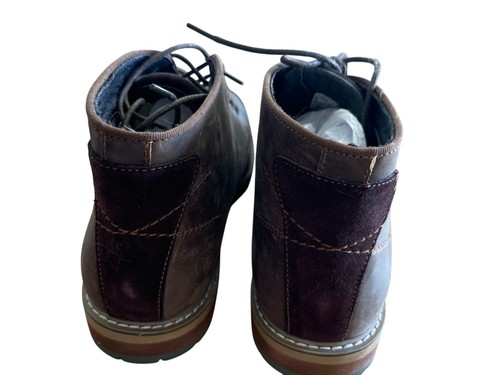 Arkbird Herren Oxford Premium Leder Chukka Elegant Mittelhohe Stiefel Kaffeebraun 13 Neu ohne Karton - Bild 6 von 18