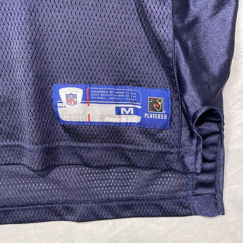 Keyshawn Johnson Jersey Mens Medium Dallas Cowboys Reebok NFL Vintage Y2K Navy - Picture 4 of 15