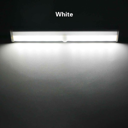 LED Motion Sensor Closet Night Light Battery Powered Under Cabinet Light Lamp CA - Picture 13 of 14