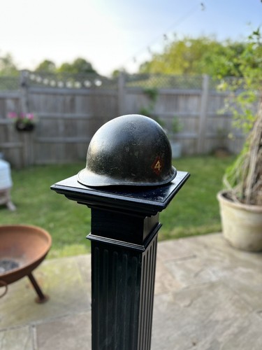 RARE USMC US MARINE CORPS 4th Marine Division M1 Vietnam Era & Liner Helmet - Picture 2 of 11