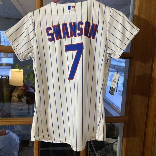 NIKE Genuine Merchandise MLB Chicago Cubs Baseball Jersey Shirt- Swanson - Picture 4 of 4