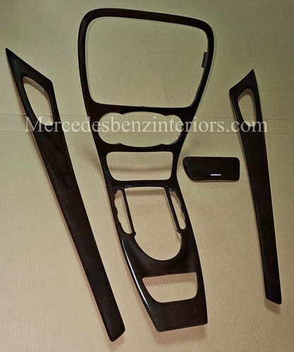 Tapicería interior castaño oscuro original Mercedes Benz SL R230 2002-2011 - Imagen 3 de 3