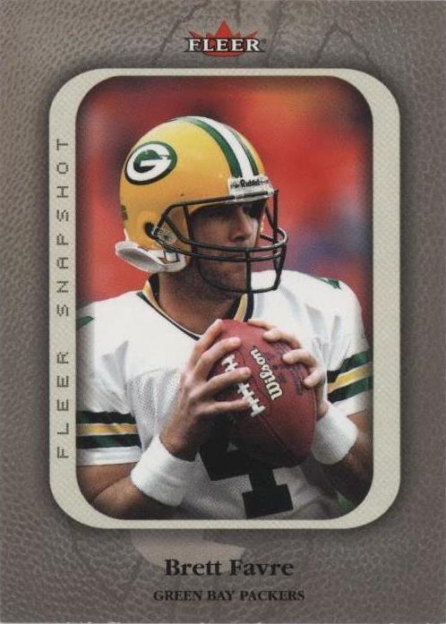 2003 Fleer Snapshot Brett Favre #4 - 1 of 2