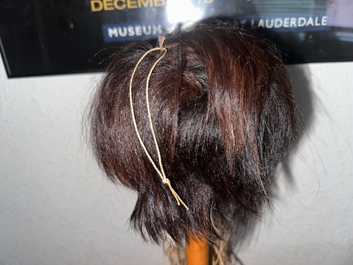 CABEZA ENCOGIDA JIVARO PELO CORTO -TSANTSA - Imagen 5 de 6
