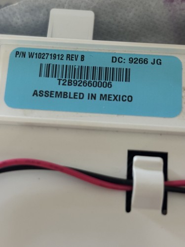 W10271912 Maytag Frigorifero MFT2771 Pannello di Controllo Schermo Elettrico Nuovo - Foto 6 di 8