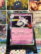 Pokémon TCG Houndstone Scarlet & Violet BASE Set 106/198 Holo Holo Rare