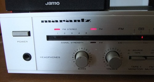 MARANTZ SR 25 SINTOAMPLIFICATORE AMPLIFIER + TUNER HI-FI VINTAGE - Foto 9 di 10