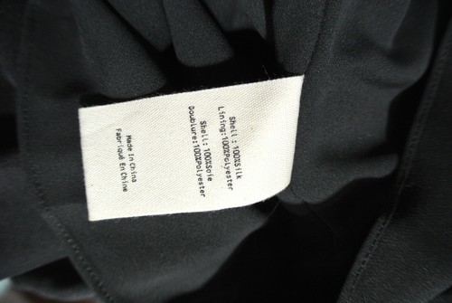 NEW,  L'AGENCE Zanna Lace Trim Gown in Black- Size 10  #EP358 - Picture 7 of 8