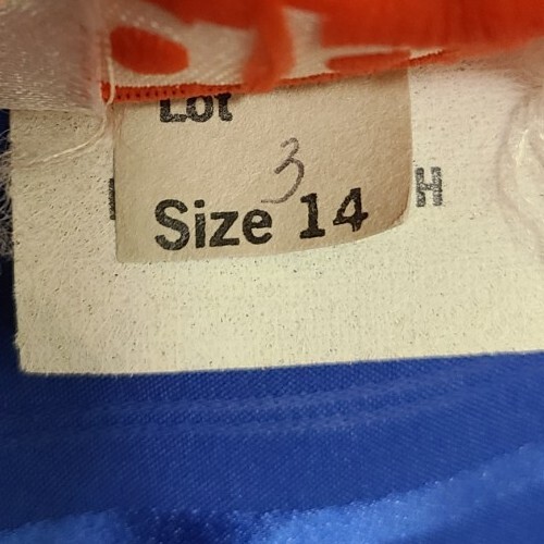 Vintage Kappi Damen Langarm Knopfleiste Kragen Shirtkleid seidig blau Gr. 14 - Bild 7 von 11
