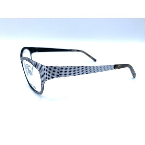 J.F. REY JF2431 0010 Black Silver Cat Eye Womens Eyeglasses 53-17-130 FRANCE - Picture 3 of 7