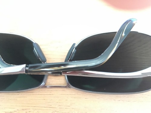 Maui Jim Sunglasses Bayfront MJ 205 17 Gloss Pewter Metal Frame Grey Polarized - Picture 14 of 23