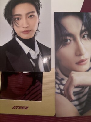 アイドルグッズ ATEEZ - ATEEZ SEONGHWA KCON photo rare ATEEZ SEONGHWA KCON JAPAN 2023 Roulette-winning Limited