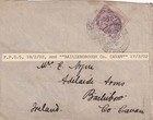 1902 Boer War Cover F.P.O. 5 to Ireland                                 (t12219)