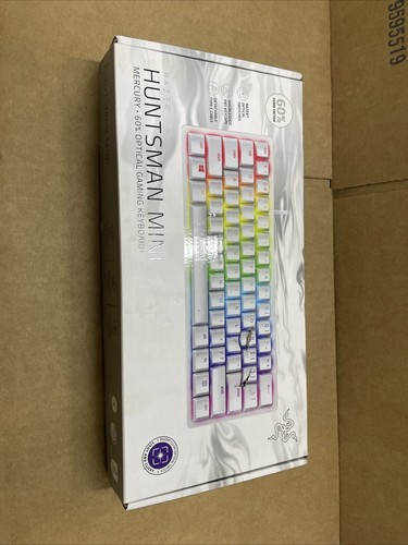 Razer Huntsman Mini - Weiß - Micro USB Kabelgebundene Tastatur - Neu Open Box - Bild 3 von 3