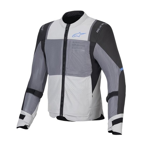 Alpinestars ST-2 AIR Textile Motorcycle Summer Jacket Touring Black Grey Khaki - Picture 7 of 11