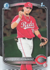 2025 Bowman - Chrome Prospects Ichiro Cano Hernandez #BCP-18 Reds 1st Bowman